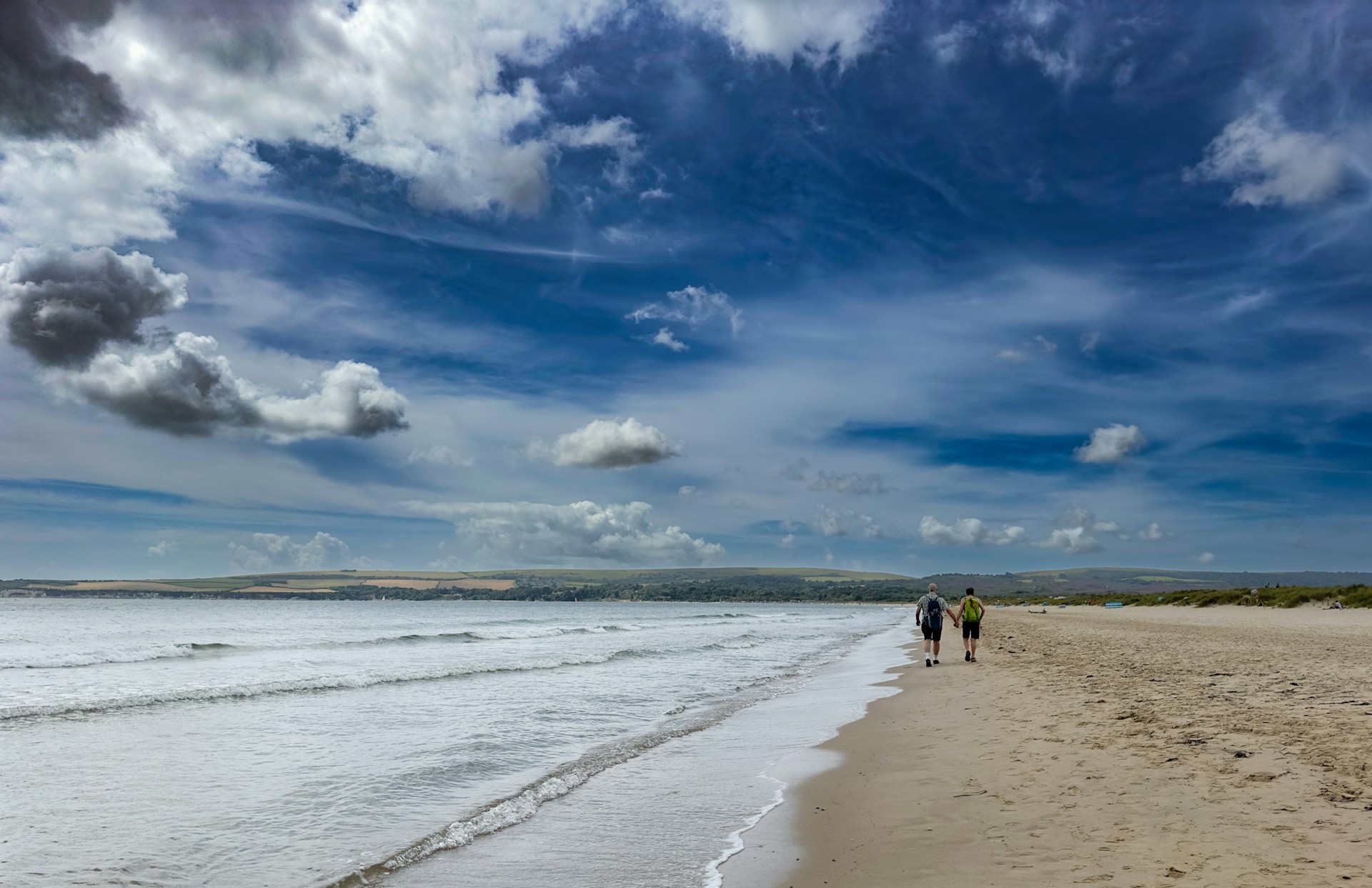 studland beach in dorset
