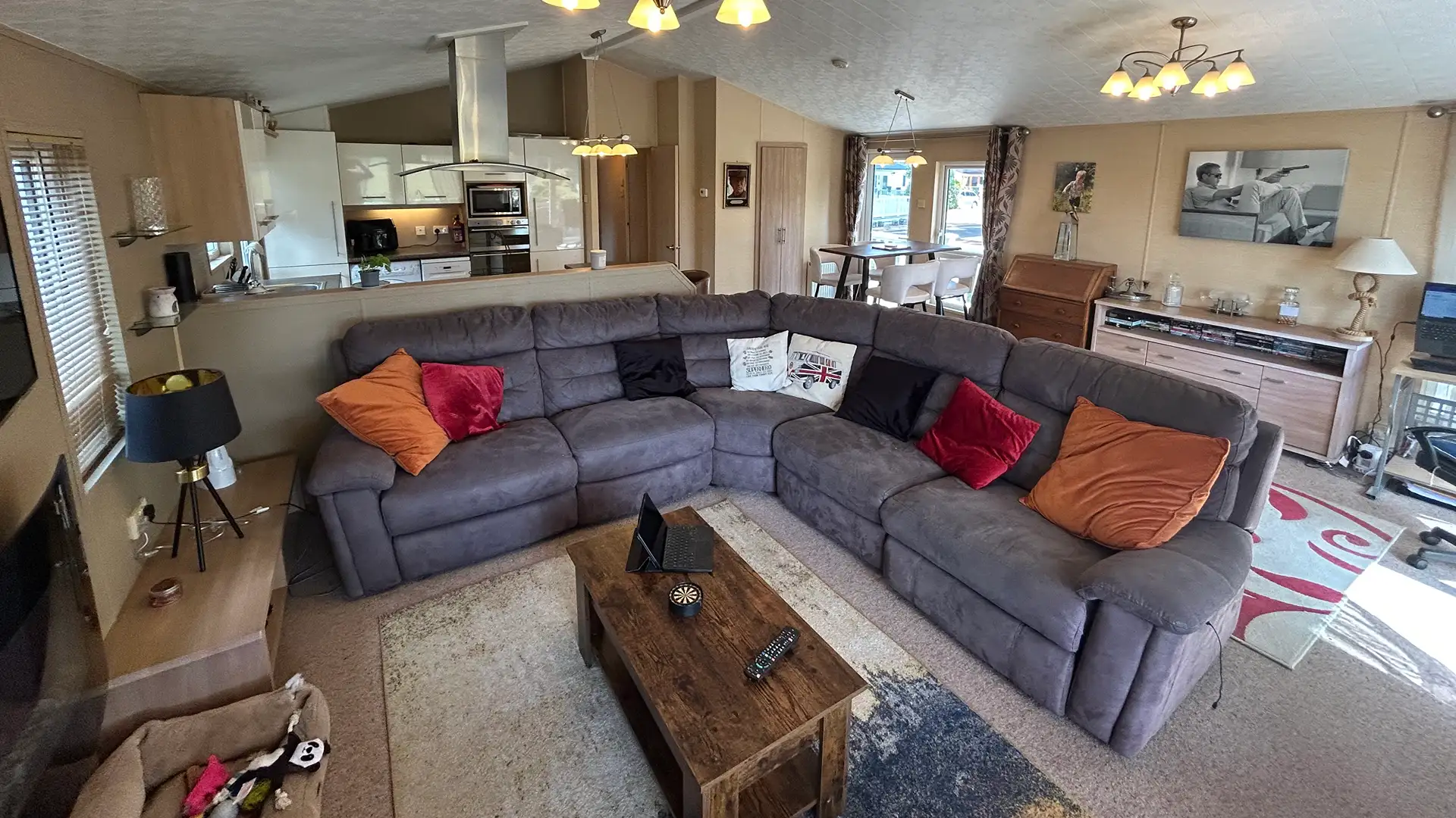 Holiday Park Home Living Room