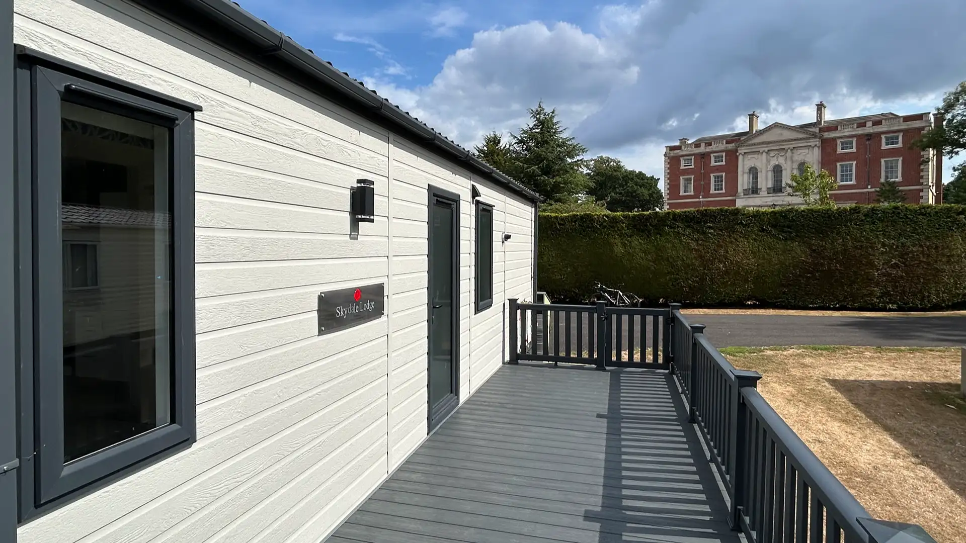 Lodge near Merley House