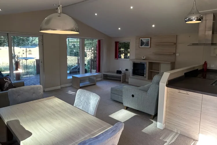 Neutral Living Room Holiday Home