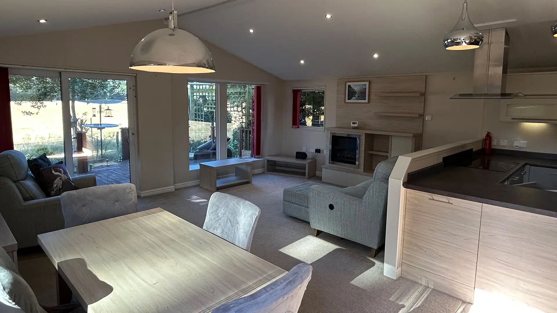 Neutral Living Room Holiday Home
