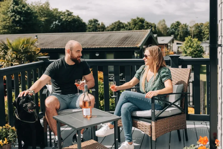 Couple with Wine