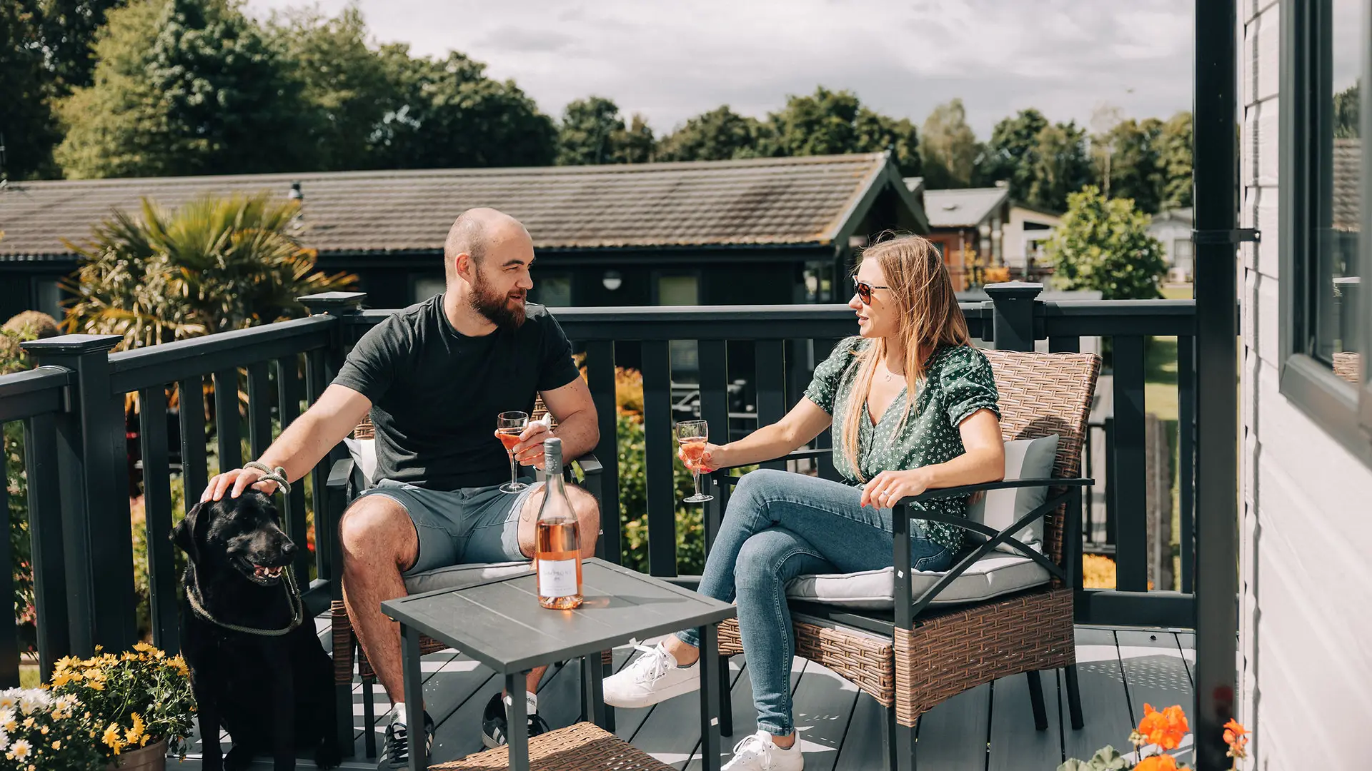 Couple with Wine